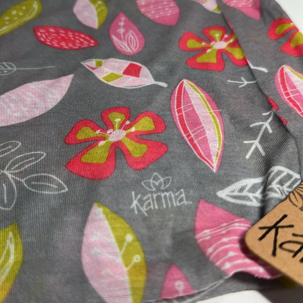 Karma Wide Leaves Headband - #1029 - Picture 3 of 5